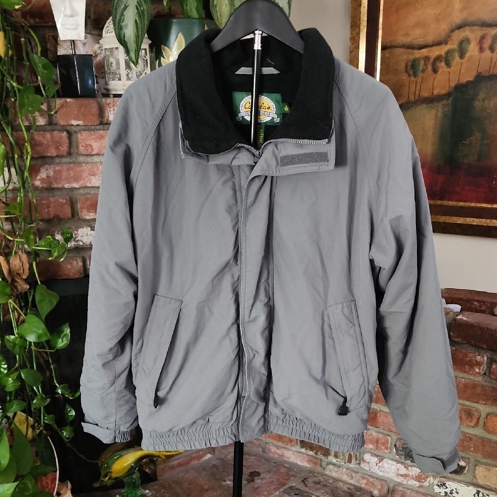 Cabela’s Northern Lite GORE-TEX Gray Windbreaker Jacket Men’s Size Medium